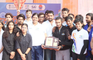 The message of de-addiction was given through the Fit India Village Festival in Gumad.