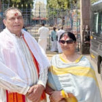 Baroli prayed for the happiness and prosperity of the state at Mallikarjuna Jyotirlinga.