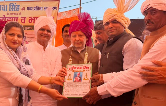 India is becoming stronger with the sacrifice of martyrs and vigilant soldiers: Dr. Sharma