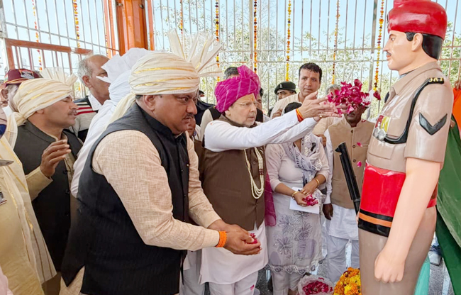 India is becoming stronger with the sacrifice of martyrs and vigilant soldiers: Dr. Sharma