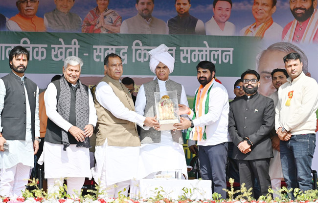 Sonipat: Natural farming is a low-cost way to increase income: Governor Devvrat