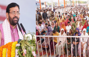 Gauseva Mahakumbh was organised in Bhatgaon on Falgun Purnima, Chief Minister reached there for the first time.