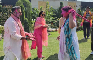 Holi Hai: Sister-in-law showers Kolde on MLA, sends a message of unity with colours
