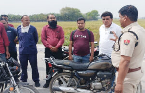 Sonepat Awareness about Raah-Veer scheme at Bhigan toll plaza