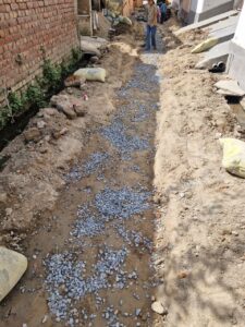 Sonepat: Negligence in street construction after burying drinking water pipeline