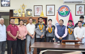 Sonepat: Four medals in inter-university boxing, players honoured