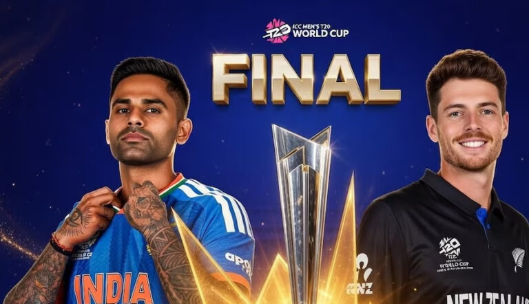 The T20 World Cup final will be held today: India-New Zealand final in Ahmedabad, Team India has a chance to create history.