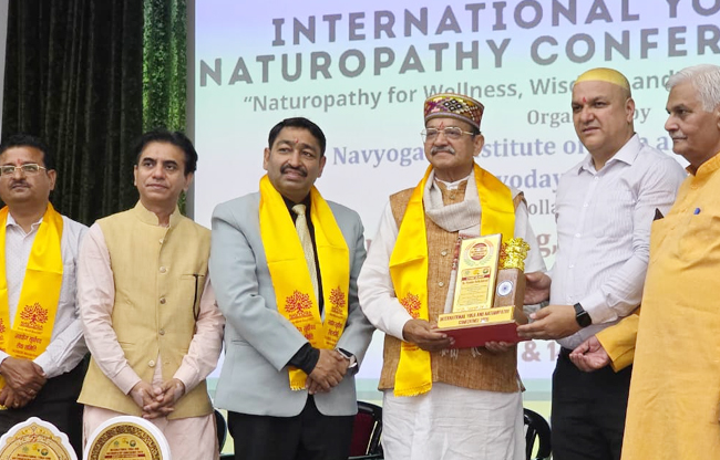 Sonipat: Yoga and naturopathy are very relevant for a healthy lifestyle: State Minister Virendra
