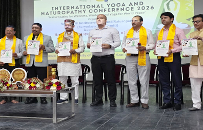 Sonipat: Yoga and naturopathy are very relevant for a healthy lifestyle: State Minister Virendra