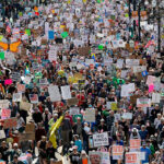 Eight million people took to the streets for the "No Kings Rally" against Trump, with protests intensifying in several cities around the world, including the US.