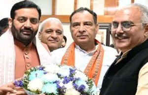 Sonipat: Congress heading towards disintegration, Sanjay Bhatia congratulated on his victory: Badauli