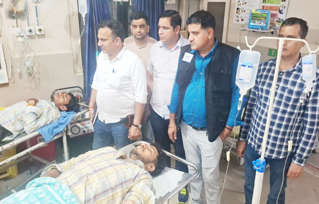 STF-criminal encounter in Sonipat 5 kidnapping gang members arrested, 2 injured