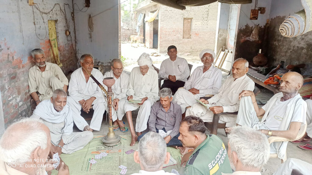 Discussion at Chaupal: Resolution to save the environment in Chidana