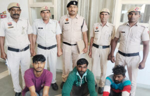 Sonepat: Three accused arrested for stealing Katra from a plot