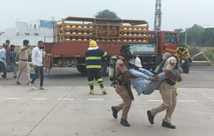Sonepat GAIL gas emergency mock drill successfully conducted in Sonepat