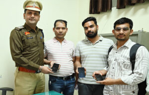 Sonepat police brought back smiles by recovering 40 missing mobile phones