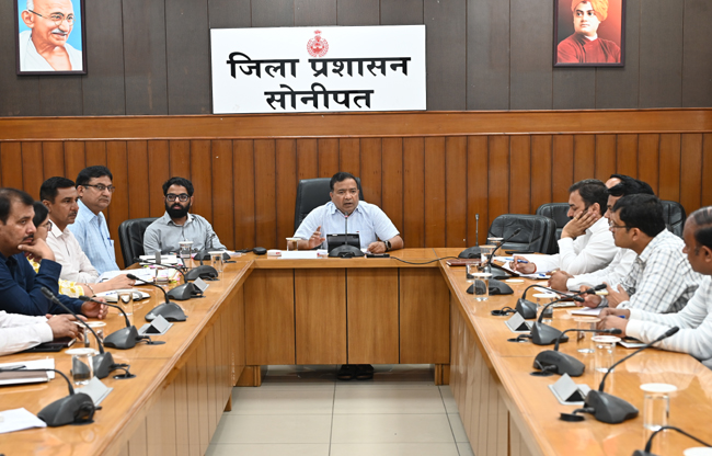 Sonipat: Complete the development works of Chief Minister's announcements within the stipulated time: Deputy Commissioner