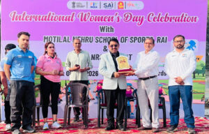 Sonipat Fitness festival of girl students organised on International Women's Day