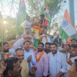 Patriotic slogans echoed during the bike rally: Salute to the revolutionaries, MLA took to the streets with the youth