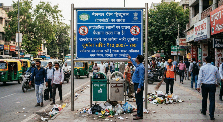 Sonipat: NGT orders heavy fine for littering