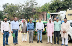 Sonipat Physical verification of tractors of Scheduled Caste farmers completed