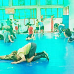 In Sonipat, players were told about ways to protect themselves from drug abuse and cyber fraud.