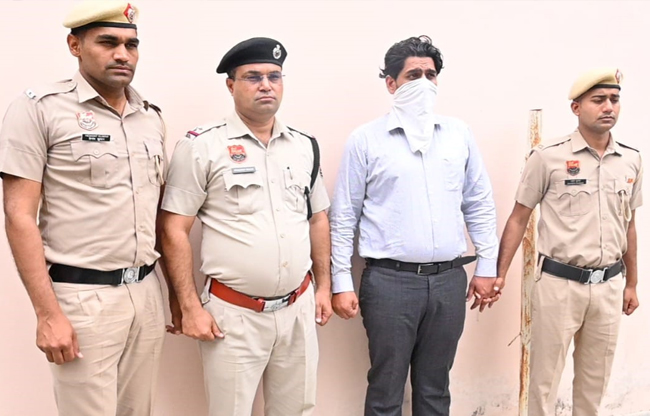 YouTuber blackmailer arrested in Sonipat, demanding Rs 5 lakh