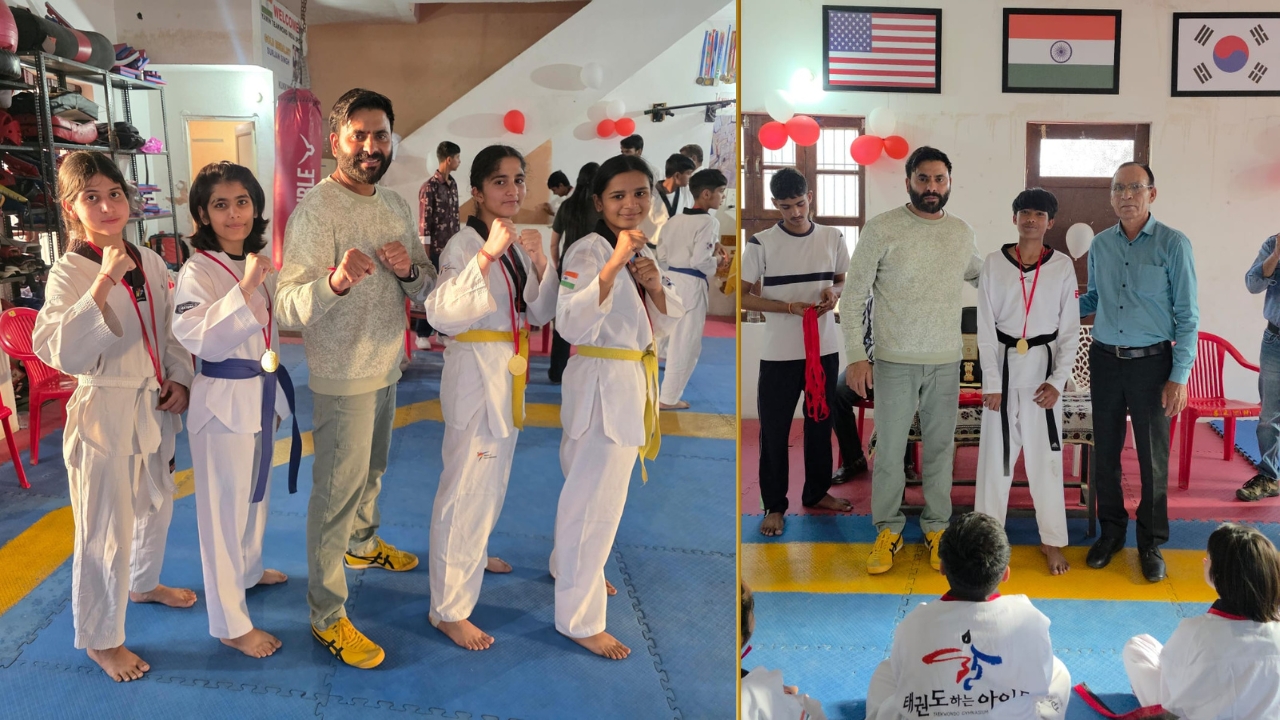 Yamin Taekwondo India Sports Academy: Learn the art of life, develop discipline and self-confidence through Taekwondo: Surendra Singh