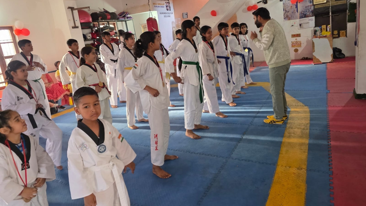 Yamin Taekwondo India Sports Academy: Learn the art of life, develop discipline and self-confidence through Taekwondo: Surendra Singh