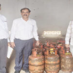 119 gas cylinders seized in Sonipat district, two cases registered