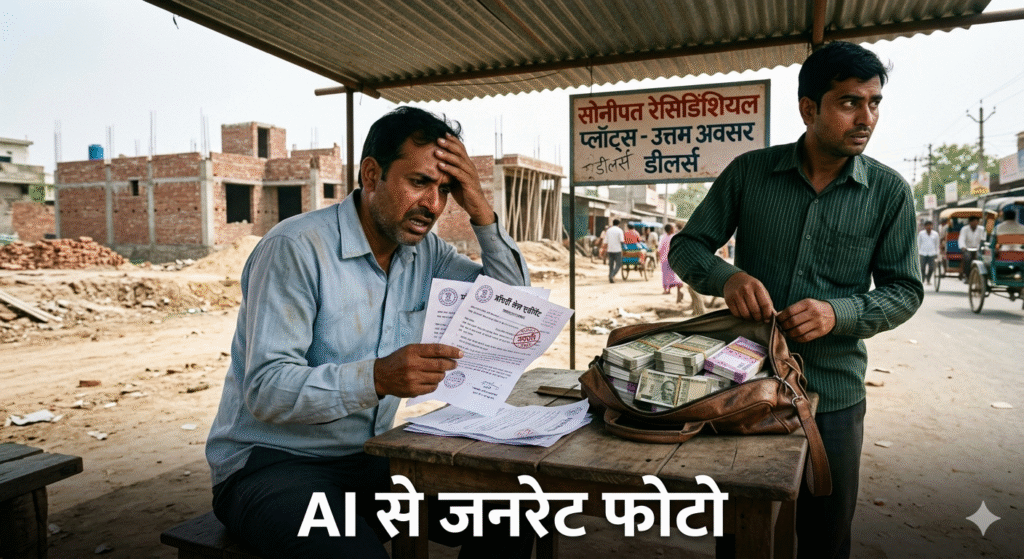 25 lakh rupees defrauded in the name of property in Sonipat, accused refuse to register