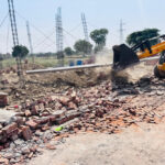 Bulldozer drive launched against illegal colony and construction in Nahri