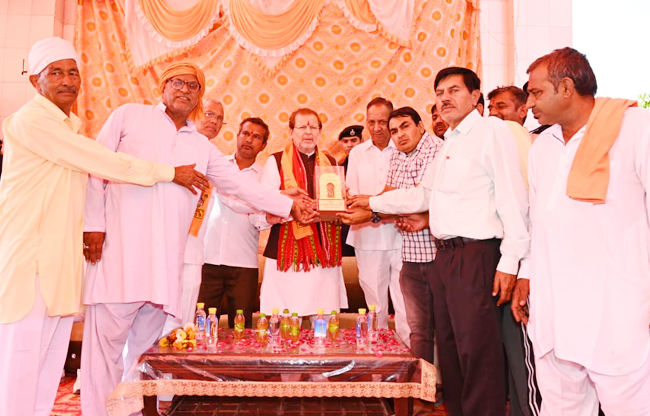 Minister Dr. Arvind Sharma Hanuman is synonymous with power, devotion, service and dedication.