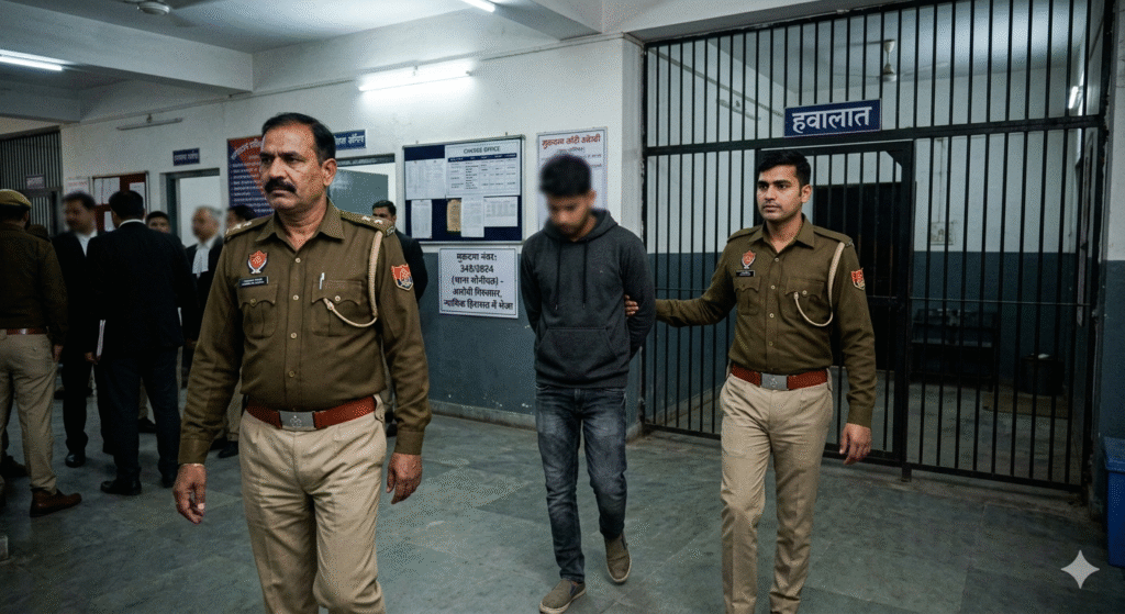 Minor abduction-rape accused arrested in Sonipat, sent to jail