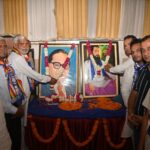Procession on Ambedkar Jayanti in Ganaur Satbir Kadian emphasized on education