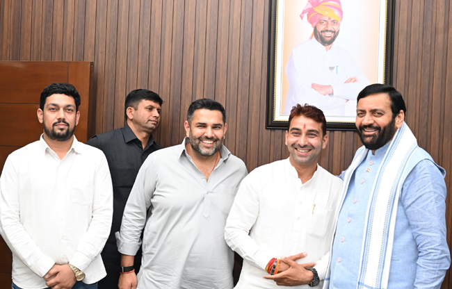 Public representatives thanked the Chief Minister for the development works undertaken in Sonipat.