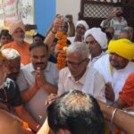 Shankaracharya Avimukteshwarananda arrives in Sonipat, calls for making cow protection a mass movement