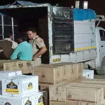 Sonepat Liquor worth Rs 6.5 lakh recovered from a pickup in Kharkhoda