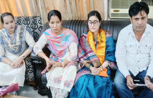Sonipat BJP has given a new direction to women empowerment Vaishali Tomar