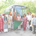 Sonipat Deputy Commissioner Neha flagged off the Nari Shakti Vandan Abhiyan campaign campaign van.