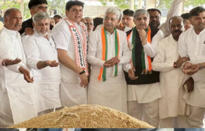 Sonipat Farmers' issues and scuffles during Congress state president's visit to grain market