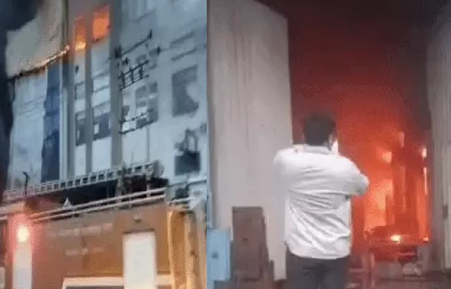 Sonipat Fire breaks out at Kundli Industrial Area factory, four units gutted