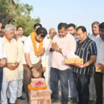 Sonipat MLA Kadian laid the foundation stone for development works worth Rs 9 crore.
