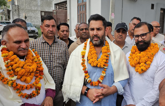 Sonipat MLA starts development work in Jeevan Vihar