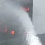 Sonipat Massive fire breaks out at cooler factory in Rai Industrial Area