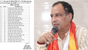 BJP announces 22 ward candidates for Sonipat civic polls