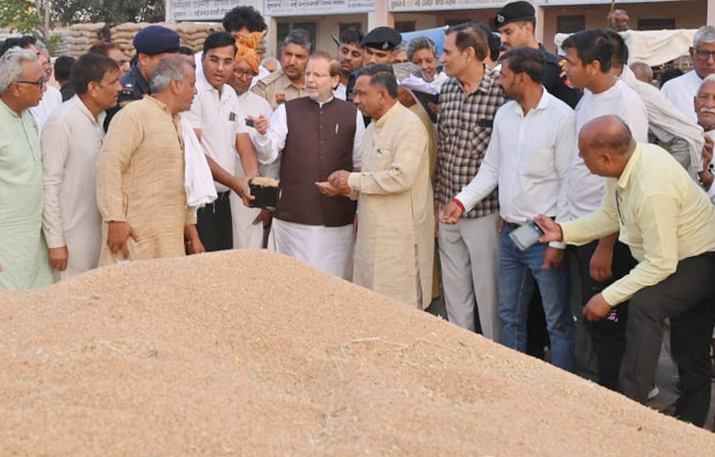 Sonipat The government is purchasing every grain at MSP Dr. Arvind Sharma