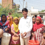 Sonipat Women stage protest over water crisis in Gohana