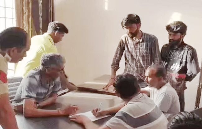 The accused was caught after a video surfaced of him misbehaving with animals.