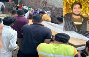 Youth dies in Netherlands accident, funeral held in Majri